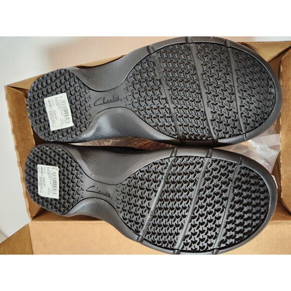 Clarks Pro Gem Women's size 6.5 Black Workwear Shoe - Picture 8 of 8